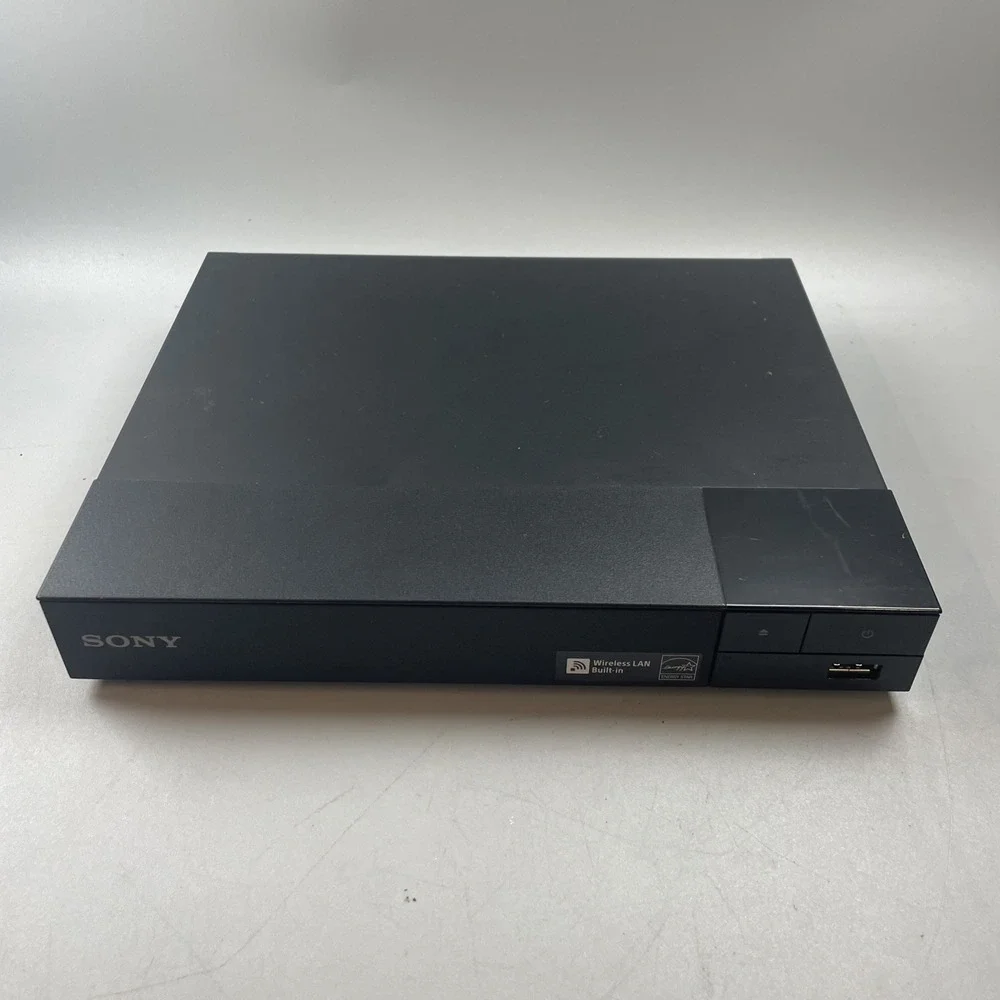 Sony BDP-S3700 Wi-Fi Streaming Blu-Ray DVD Player w/ Remote, AC Adapter TESTED